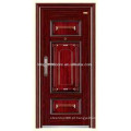 Design comercial aço segurança porta KKD-520 da China Top 10 marca porta